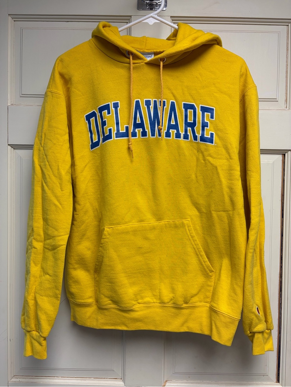 Champion Yellow 'DELAWARE' Hoodie